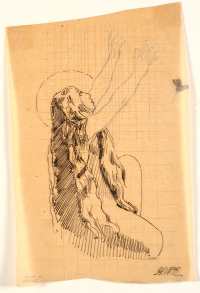 Die kniende Eva von Joakim Frederik Skovgaard