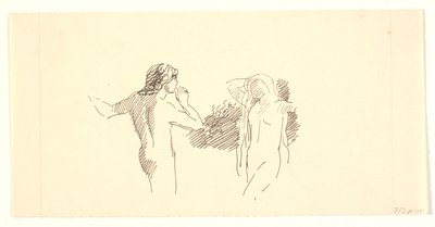 Eva und die Schlange von Joakim Frederik Skovgaard