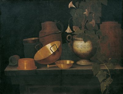 Stillleben mit Kupfergeschirr von Joannes de Cordua