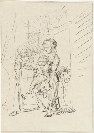 Schreiendes Kind von Joannis Jacobus Bijlaert