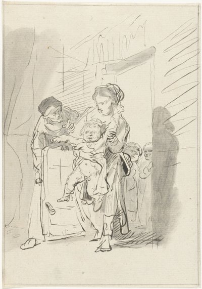 Schreiendes Kind von Joannis Jacobus Bijlaert