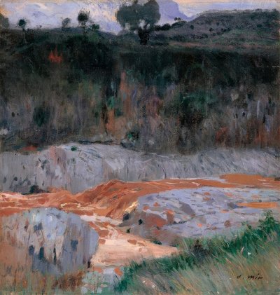 Rote Erde von Joaquim Mir