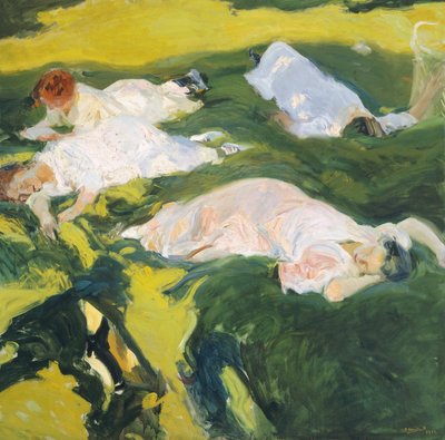 Die Siesta von Joaquín Sorolla