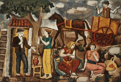 Bauern; Campesinos von Joaquin Torres Garcia