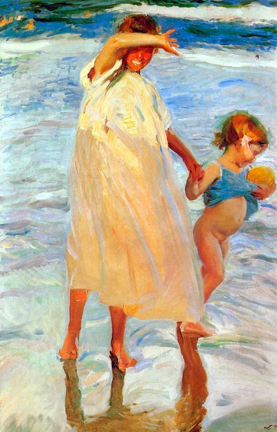 Die zwei Schwestern, 1909 von Joaquín Sorolla