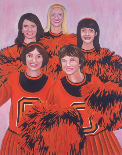 Oregon State Cheerleader, 2002 von Joe Heaps Nelson