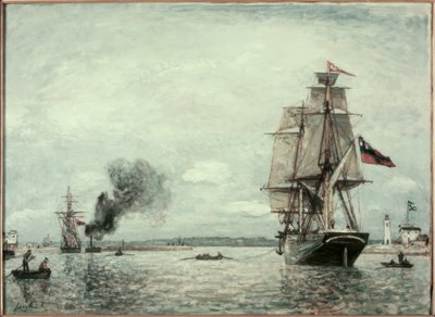 Marine von Johan Barthold Jongkind
