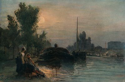 Mondlicht von Johan Barthold Jongkind