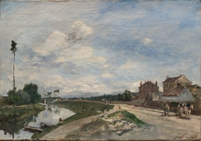 Die Seine bei Bas-Meudon von Johan Barthold Jongkind