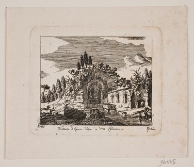 Römische Ruinen von Johan Bülow