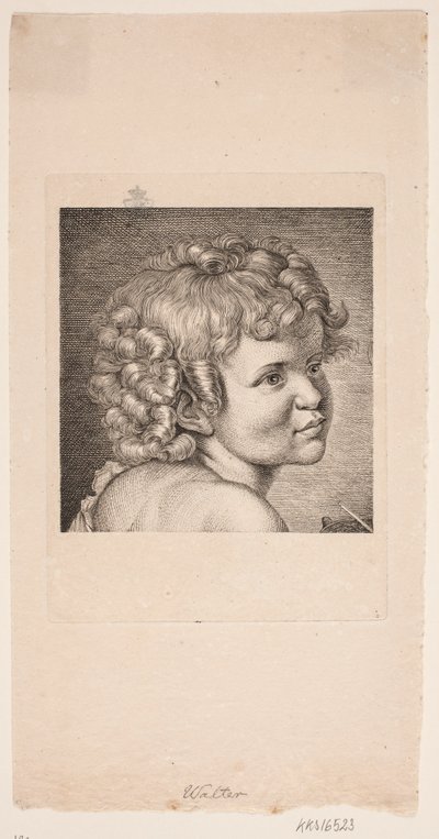 Le Souffleurs Kopf von Johan Christian Ernst Walter