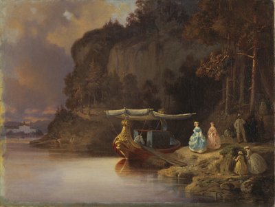 Carls Klippe. Blick auf Edsviken von Johan Christoffer Boklund