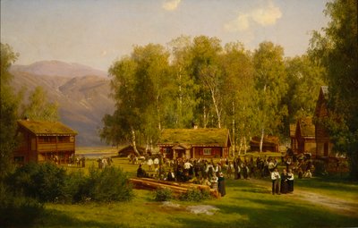 Mittsommerfest von Johan Fredrik Eckersberg