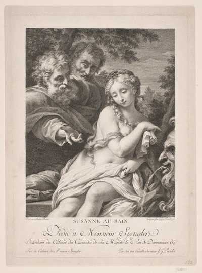 Susanna im Bade von Johan Georg Preisler