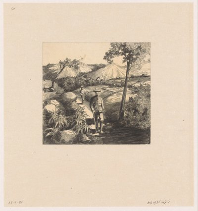 Zwei Soldaten von Johan Gerard Sinia