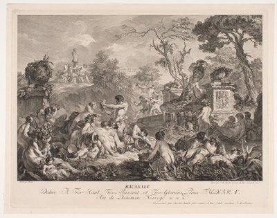 Bacchanal von Johan Martin Preisler