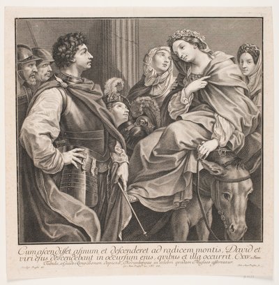 David und Abigail von Johan Martin Preisler