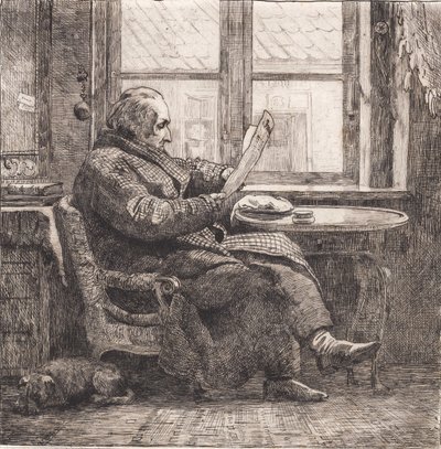 Justizrat Emanuel Bonnevie von Johan Thomas Lundbye