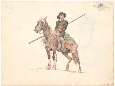 Reitender Campagnol von Johan Thomas Lundbye