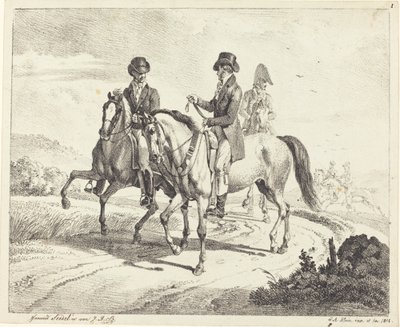 Ausflug zu Pferd von Johann Adam Klein