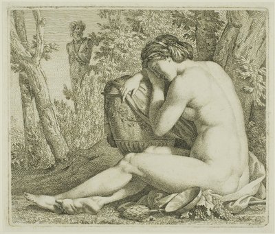 Ruhende Bacchantin von Johann August Nahl II