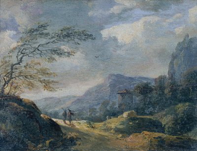 Kleine Gebirgslandschaft von Johann Christian Brand