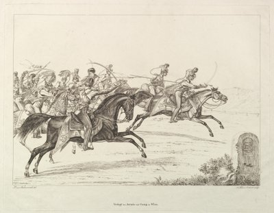Österreichische Lanzenreiter, frühes 19. Jahrhundert von Johann Christian Erhard