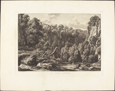 In Cività Castellana von Johann Christian Reinhart