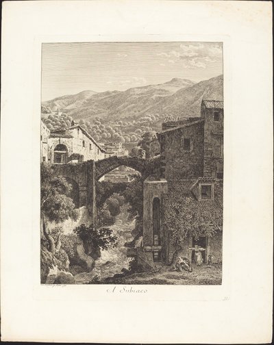 In Subiaco von Johann Christian Reinhart