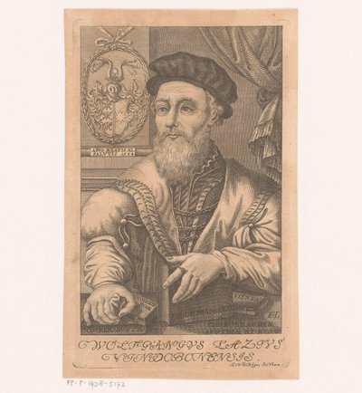 Porträt von Wolfgang Lazius von Johann Christoph Winkler