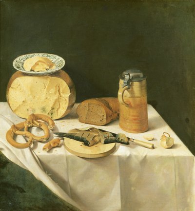 Frühstücksstillleben von Johann Georg Hinz