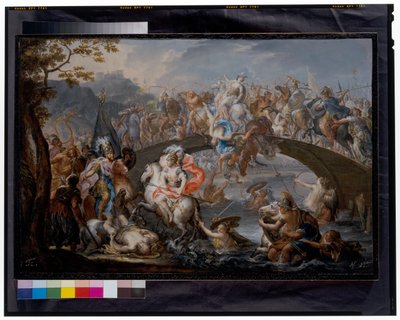 Die Schlacht der Amazonen von Johann Georg Platzer