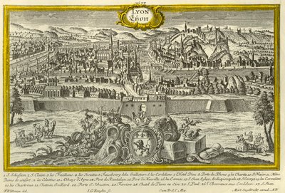 Lyon, ca. 1740 von Johann Georg Ringlin