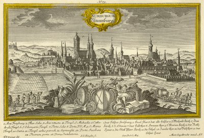Nürnberg, ca. 1740 von Johann Georg Ringlin