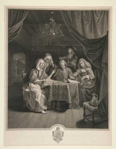 Das Familienkonzert von Johann Georg Wille