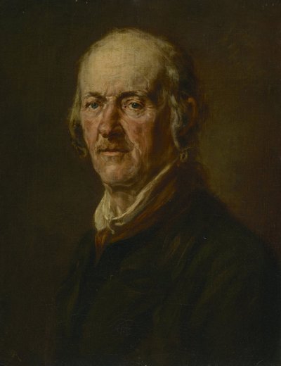 Bildnis eines alten Mannes von Johann Georg von Edlinger