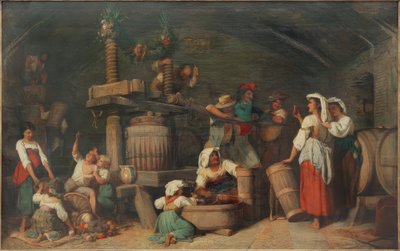 Römische Weinkelter von Johann Heinrich Hasselhorst