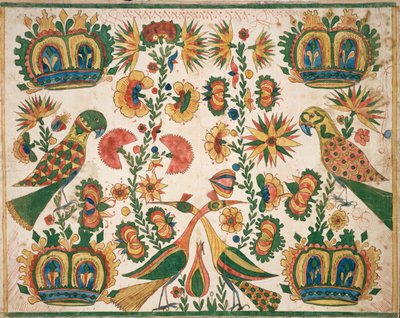 Fraktur, ca. 1770-1800 von Johann Heinrich Otto