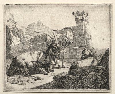 Die Hecke, 1665 von Johann Heinrich Roos
