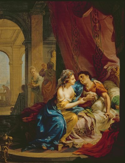 Antonius und Kleopatra, 1774 von Johann Heinrich Wilhelm Tischbein