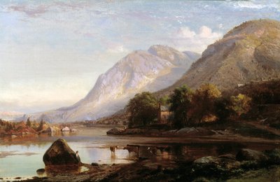 Hudson River bei Cold Spring von Johann Hermann Carmiencke