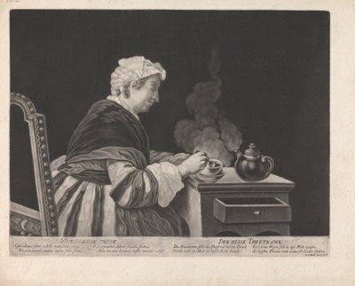 Potus Calidæ Theiæ von Johann Jacobus Haid