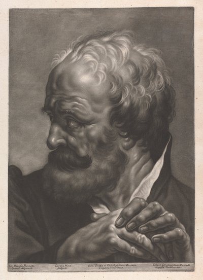 Porträt eines Mannes von Johann Lorenz Haid