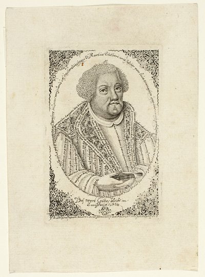Martin Luther von Johann Michael Puchler