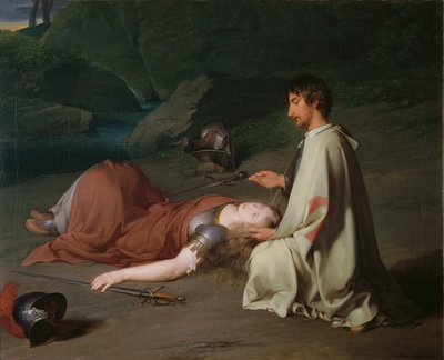 Chlorindens Taufe von Johann Peter Krafft