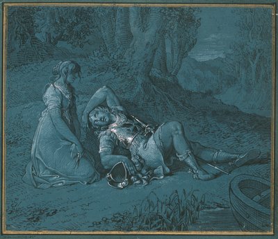 Rinaldo und Armida – Armidens Liebe von Johann Peter Krafft