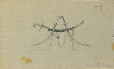 Studie mit Säbeln von Johann Peter Krafft