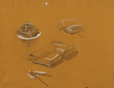 Studie zu "Faust am Ostermorgen" von Johann Peter Krafft