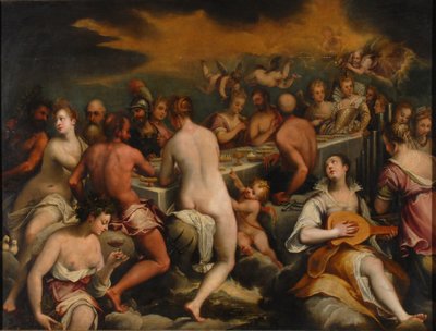 Das Fest der Götter von Johann Rottenhammer