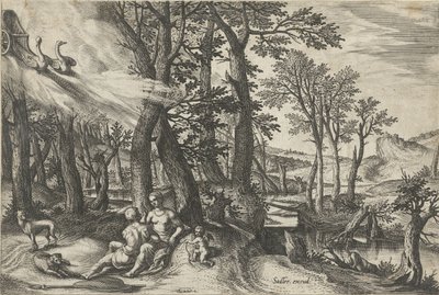 Venus und Adonis von Johann Sadeler (I)